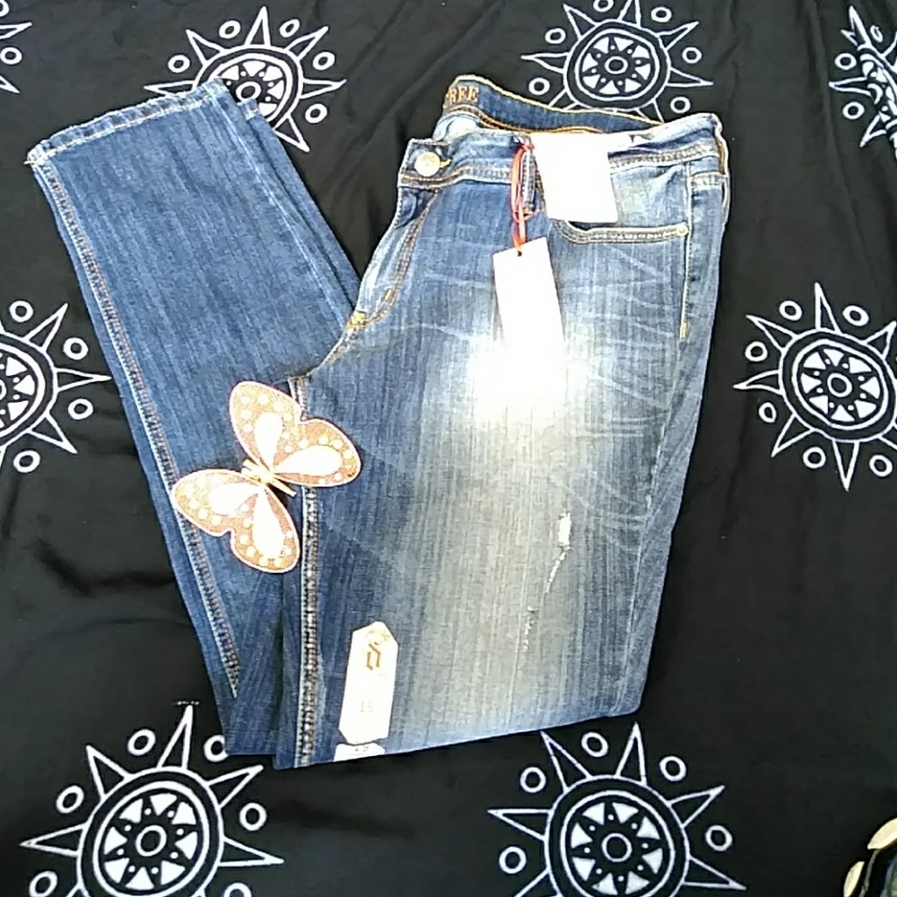 BNWT DEGREE SKINNY JEANS SIZE 19 X 31